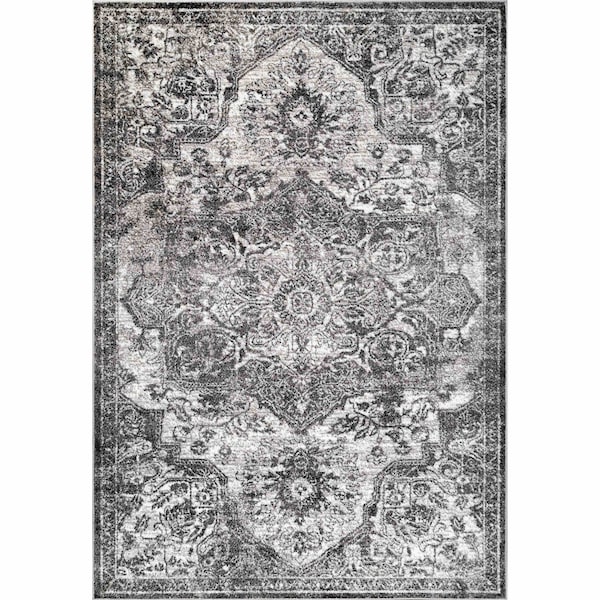 Maryanne Transitional Medallion Area Rug 2ft X 3ft